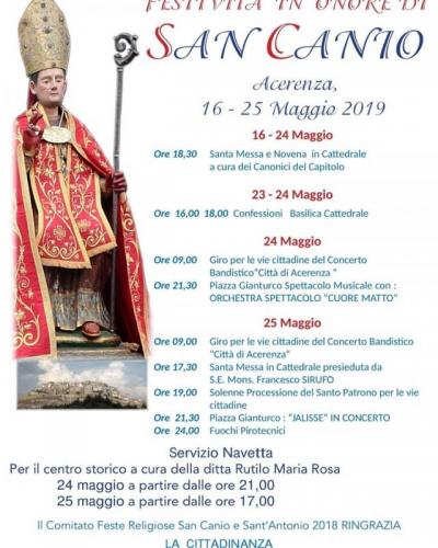 Festa Di San Canio A Acerenza - Acerenza