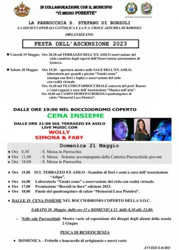 Festa Dell'ascensione Di Borzoli - Genova