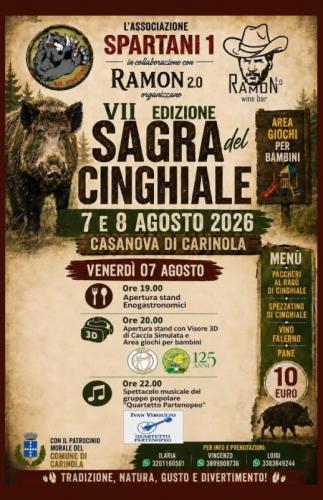 La Sagra Del Cinghiale A Casanova Di Carinola - Carinola