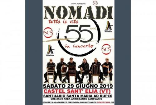 I Nomadi In Concerto A Castel Sant'elia - Castel Sant'elia