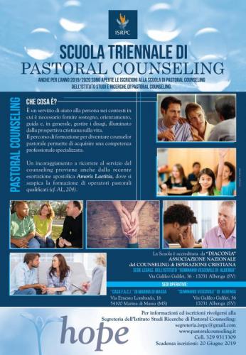 La Scuola Triennale Di Pastoral Counseling - Albenga