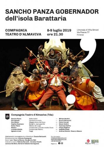 Spettacolo Sancho Panza Gobernador Dell'isola Barattaria - Firenze