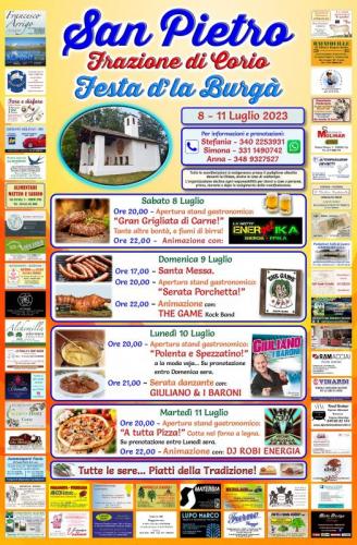 Festa D'la Burgà A San Pietro - Corio