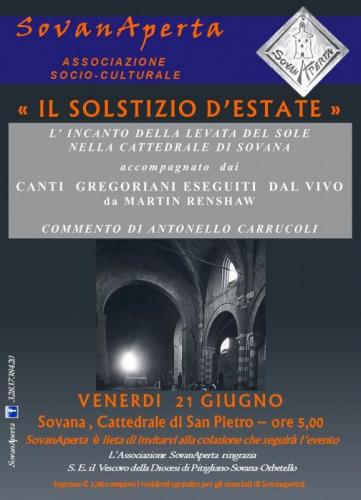 Il Solstizio D’estate A Sovana - Sorano