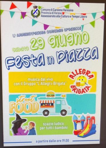 Festa In Piazza A Caronno Varesino - Caronno Varesino