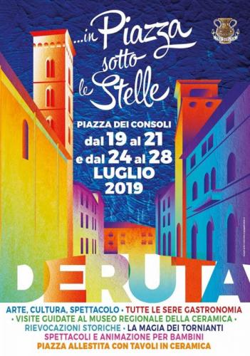In Piazza Sotto Le Stelle A Deruta - Deruta