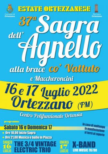 Sagra Dell'agnello Alla Brace A Ortezzano - Ortezzano