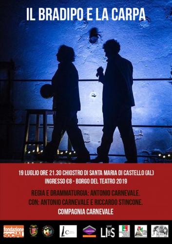 Il Bradipo E La Carpa - Rassegna Borgo Del Teatro - Alessandria