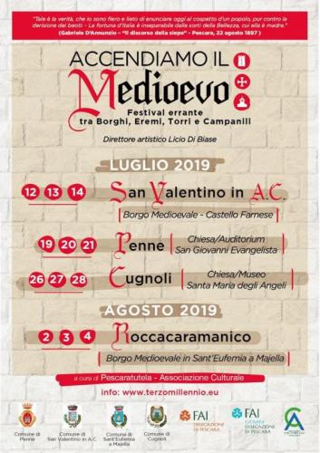 Accendiamo Il Medioevo In Provincia Di Pescara - Sant'eufemia A Maiella