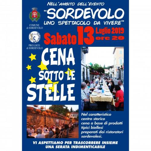Cena Sotto Le Stelle - Sordevolo