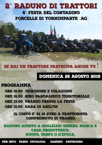 Raduno Di Trattori A Forcelle Di Tonimparte - Tornimparte