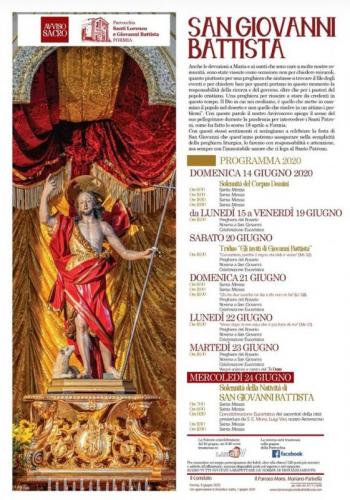 Festa San Giovanni Battista A Formia - Formia