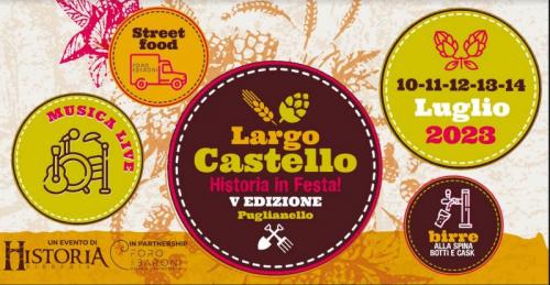 Largo Castello Historia In Festa A Puglianello - Puglianello