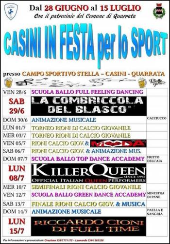 Casini In Festa Per Lo Sport A Quarrata - Quarrata