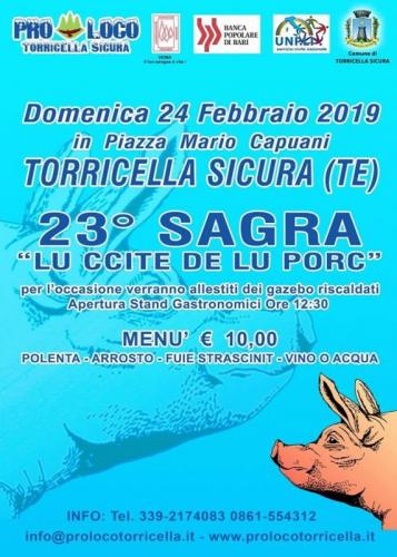 Sagra Lu Uccite De Lu Porc A Torricella Sicura - Torricella Sicura