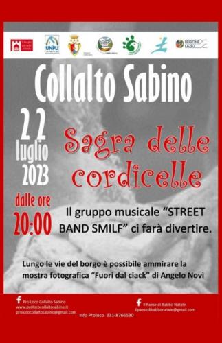 Sagra Delle Cordicelle A Collalto Sabino - Collalto Sabino