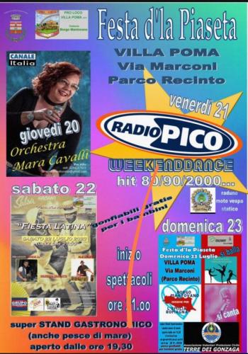 Festa D'la Piaseta A Villa Poma - Borgo Mantovano