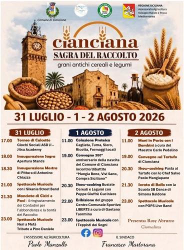 La Sagra Del Raccolto E Dei Grani Antichi A Cianciana - Cianciana