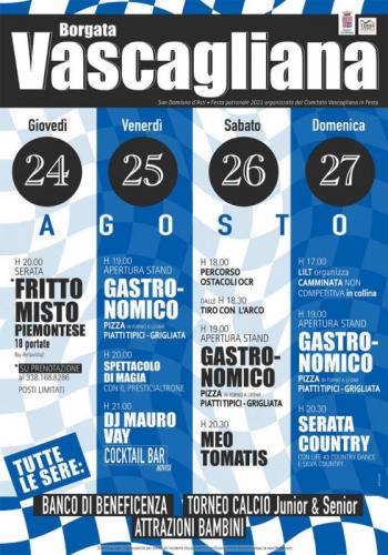 Festa Patronale Di San Bartolomeo A Vascagliana - San Damiano D'asti