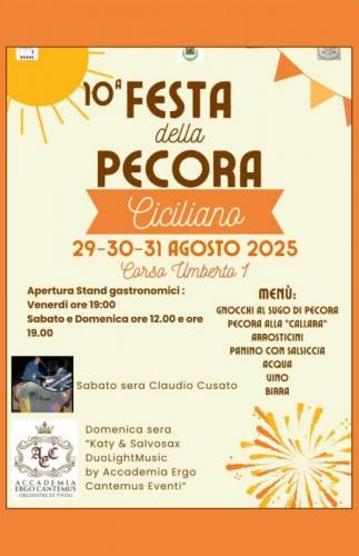 La Festa Della Pecora A Ciciliano - Ciciliano