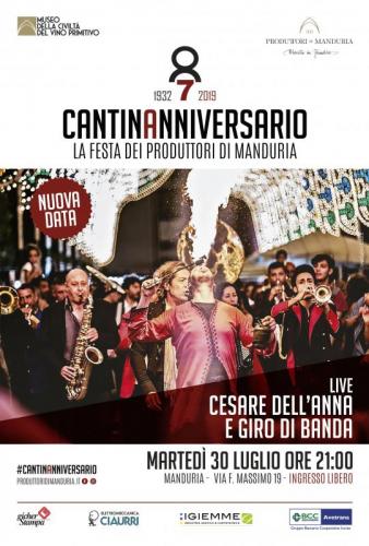 Cantinanniversario La Festa Dei Produttori A Manduria - Manduria