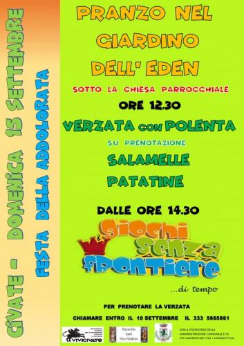 Verzata In Compagnia E Giochi Senza Frontiere - Civate