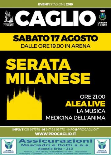 Serata Milanese A Caglio - Caglio