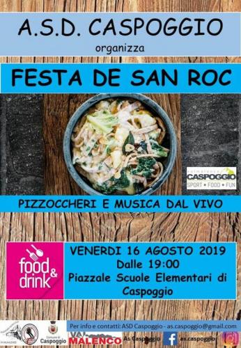 Festa Di San Rocco A Caspoggio - Caspoggio