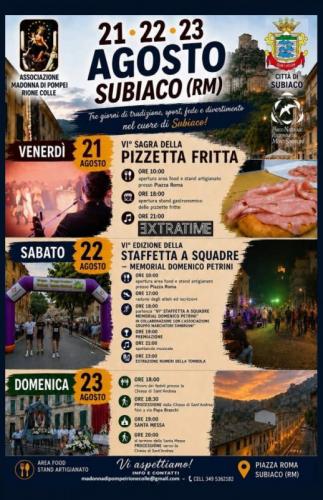Festa Della Madonna Di Pompei A Subiaco - Subiaco