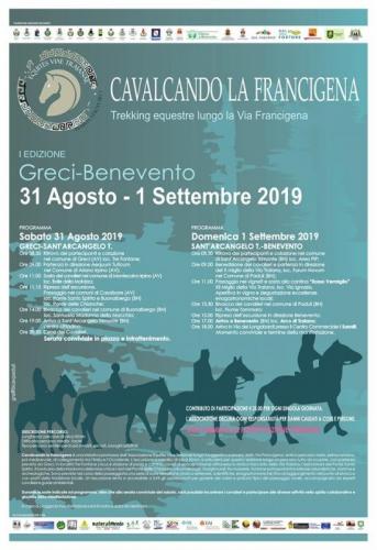 Cavalcando La Francigena In Varie Località - Greci