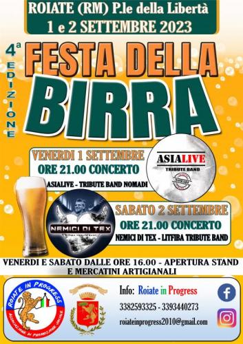 Festa Della Birra Di Roiate - Roiate