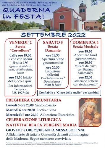 La Sagra Quaderna In Festa A Ozzano Dell'emilia - Ozzano Dell'emilia