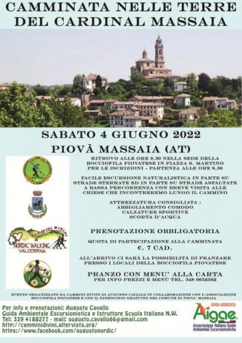 Camminata Nelle Terre Del Cardinal Massaia - Piovà Massaia