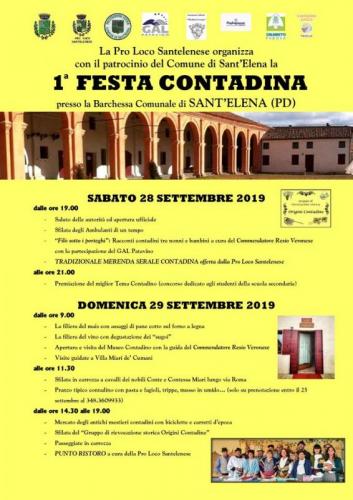 La Festa Contadina A Sant'elena - Sant'elena