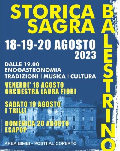 Storica Sagra Balestrino - Balestrino