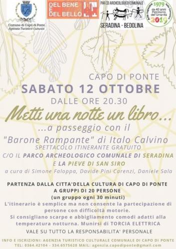 Metti Una Notte Un Libro A Capo Di Ponte - Capo Di Ponte