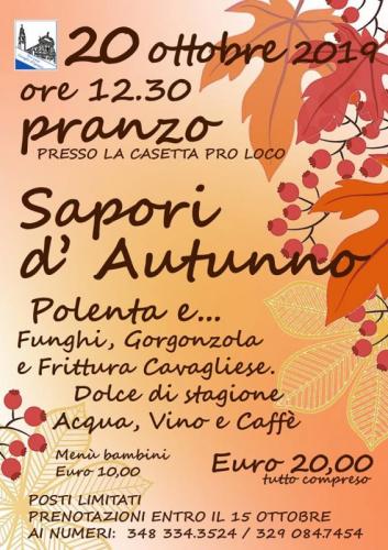 Cavaglio Sapori Di Autunno - Cavaglio D'agogna