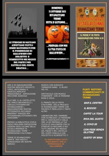 Festa D'autunno A Rivanazzano Terme - Rivanazzano Terme