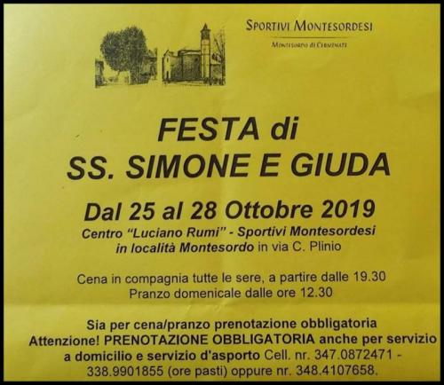 Festa Dei Ss Simone E Giuda A Cermenate - Cermenate