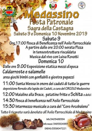 Sagra Della Castagna A Medassino - Voghera