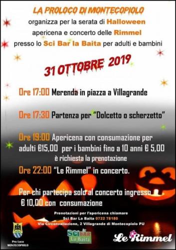 La Festa Di Halloween A Montecopiolo - Montecopiolo