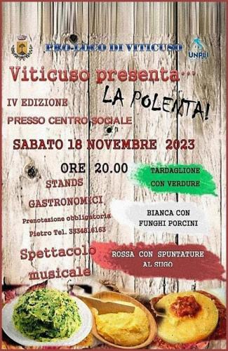 La Festa Della Polenta A Viticuso - Viticuso