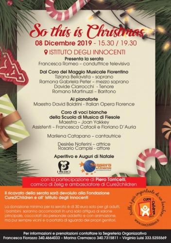 So This Is Christmas A Firenze - Firenze