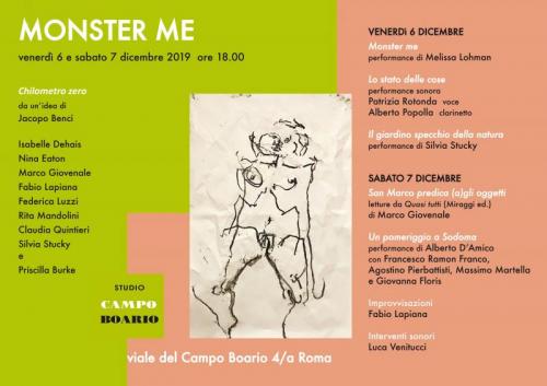 Monster Me Performance Di Melissa Lohman - Roma