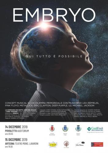 Embryo Qui Tutto E' Possibile - Concept Musical - Artegna