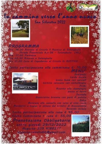 In Cammino Verso L'anno Nuovo - Solonghello