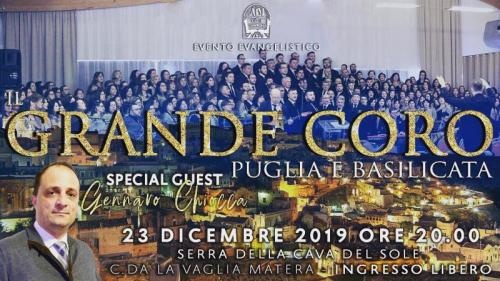 Il Grande Coro Puglia E Basilicata Per Matera - Matera