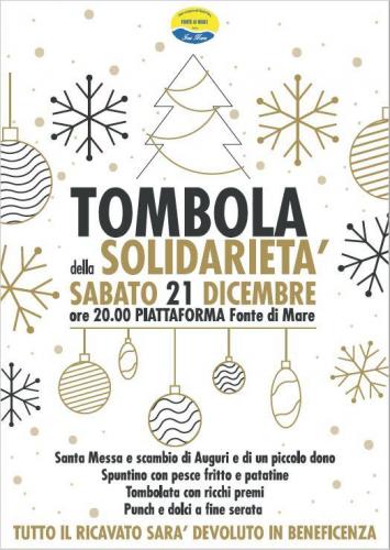 Tombolata Della Soliedarietà A Porto Sant'elpidio - Porto Sant'elpidio