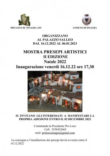 Mostra Di Presepi Artigianali A Sinagra - Sinagra