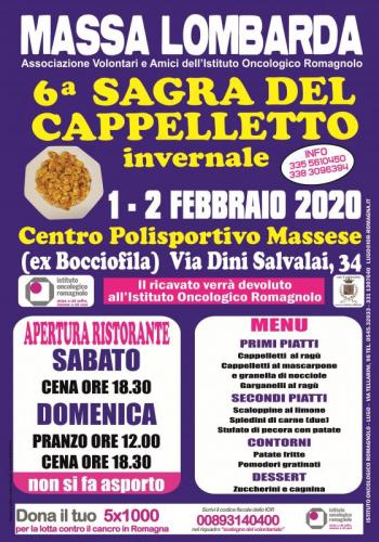 Sagra Del Cappelletto Invernale A Massa Lombarda - Massa Lombarda